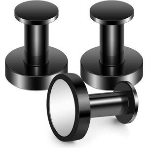 Magnetic Hooks for Cruise Cabins, Black 150Lb Magnetic Wreath Hanger, Locker